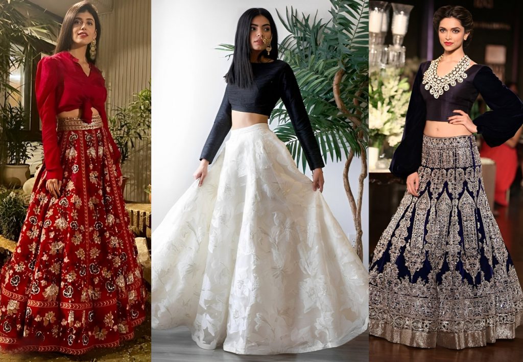 Contemporary Lehenga Designs