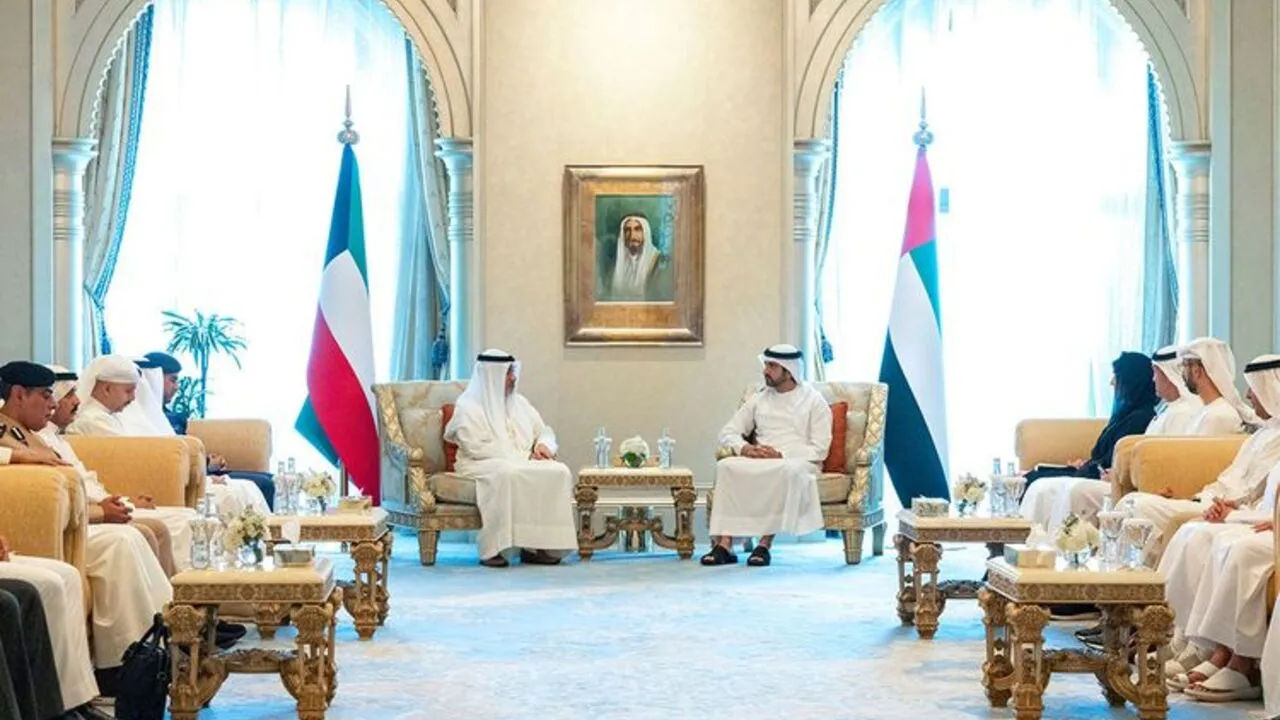 Sheikh Hamdan Meets Kuwait’s First Deputy Prime Minister to Strengthen Ties